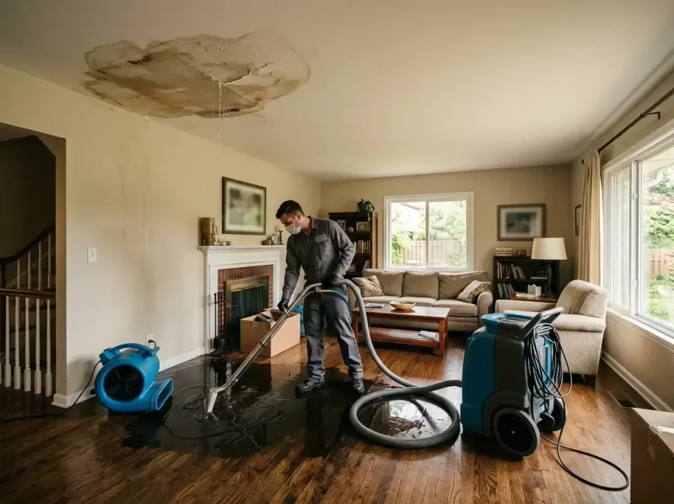 attic-pipe-burst-ceiling-drip-008 — frequently asked questions, Water Damage Restoration & Carpet Care in Great Neck, NY